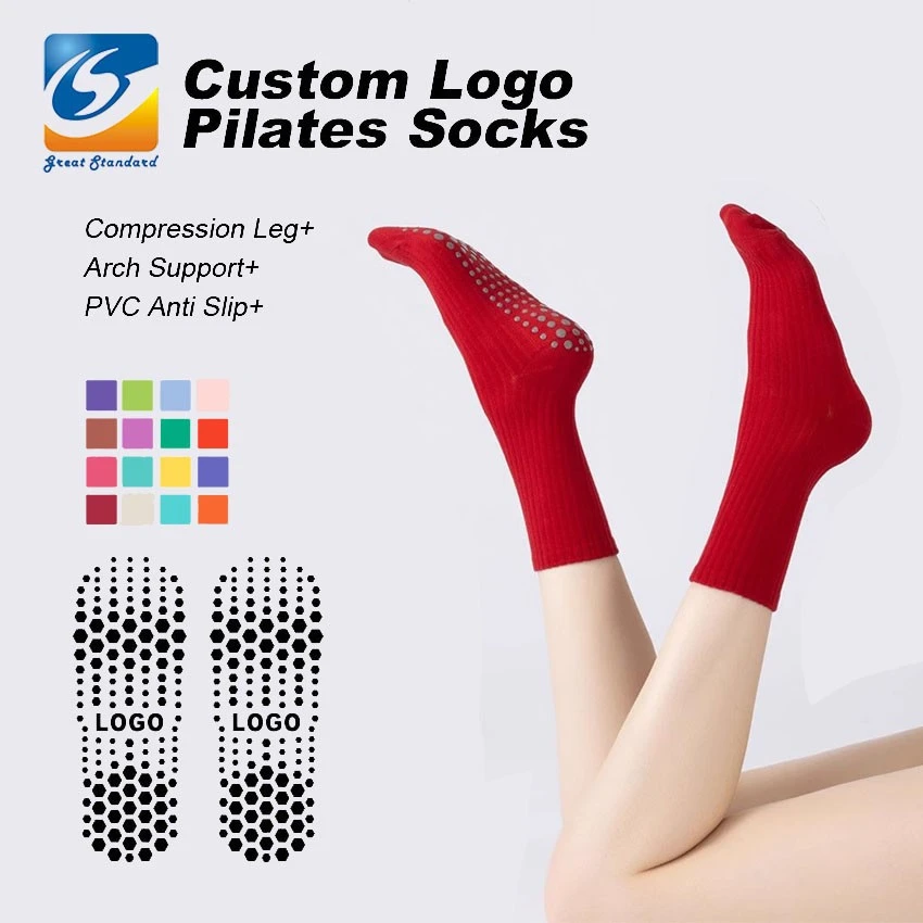 Christmas Red Yoga Socks suppliers